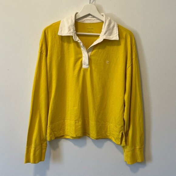 Everlane Yellow Rugby Shirt - Picture 10 of 10